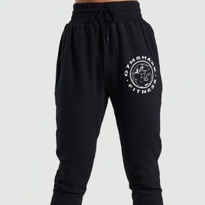 Size medium Gymshark legacy joggers, black.